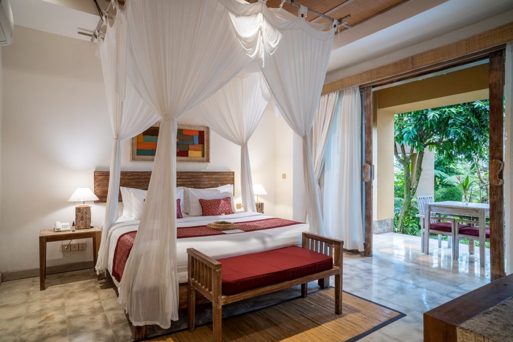 Deluxe room at Puri Gangga Resort