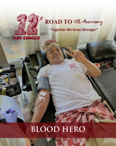 Blood Hero Puri Gangga Resort