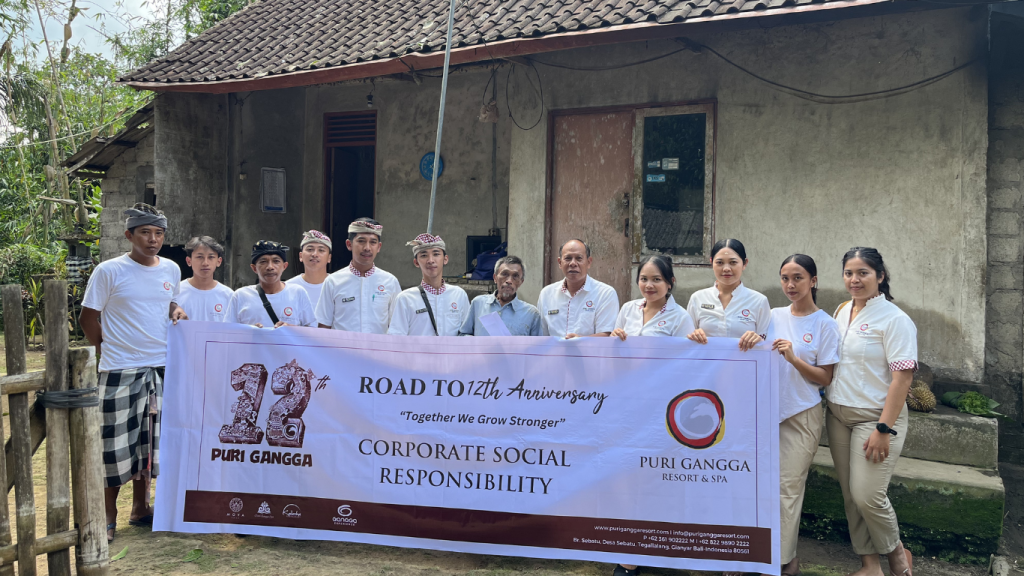 Corporate Social Responsibility Puri Gangga Resort: 12 Tahun Tumbuh Bersama, Berbagi untuk Sesama