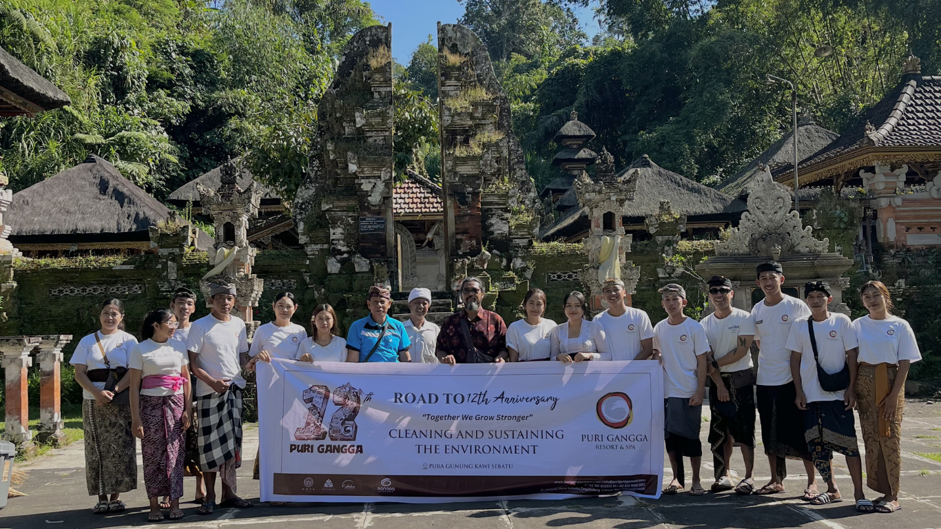 Mereresik at Pura Gunung Kawi Sebatu