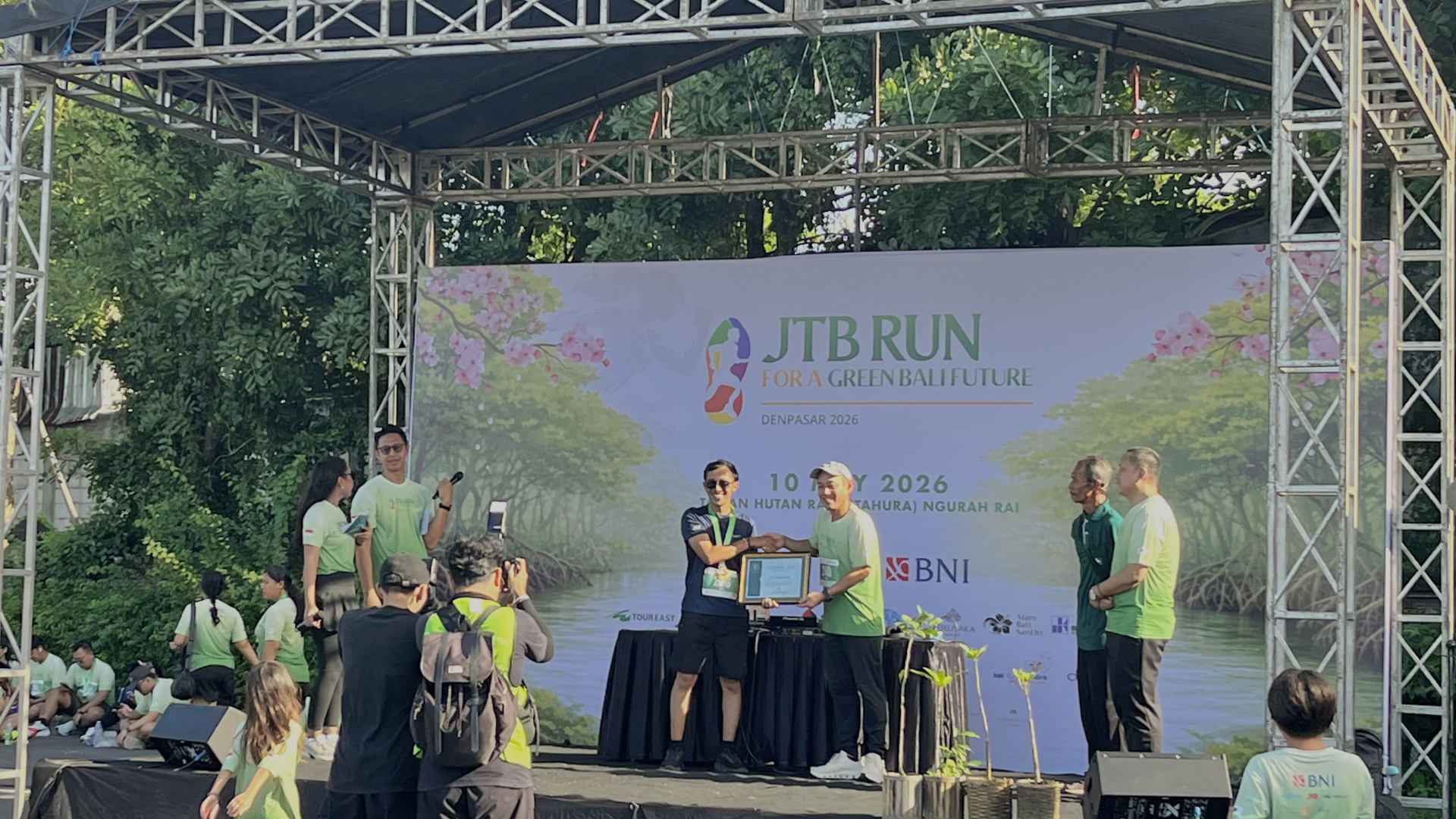 JTB run 2026 at Taman Hutan Raya Bali