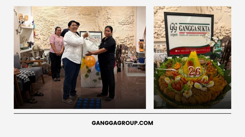 Mengenal perjalanan 26 tahun Gangga Sukta, unit usaha pertama Gangga Group yang menjaga orisinalitas desain dan memberi manfaat bagi sesama.